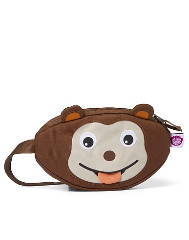 AFFENZAHN Backpack & fanny pack Brown 100% Polyester