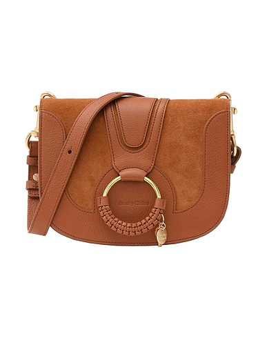 SEE BY CHLOÉ Cross-body bags HANA SMALL CROSSBODY BAG
 Tan 100% Cow leather