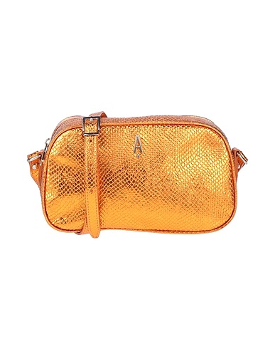 ANIYE BY Cross-body bags Orange 84% Polyurethane, 10% Polyester, 5% Viscose, 1% Aluminum, Metal