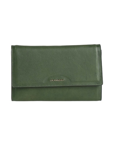 PIQUADRO Handbag Military green Bovine leather