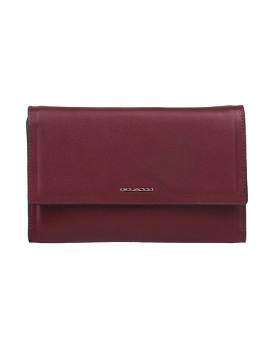 PIQUADRO Handbag Burgundy Bovine leather