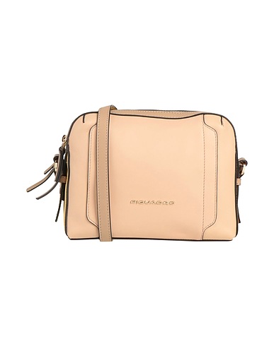PIQUADRO Borsa a tracolla Cipria Pelle di bovino, EVA (Etilene - Vinil - Acetato), Nylon, Poliestere, Metallo