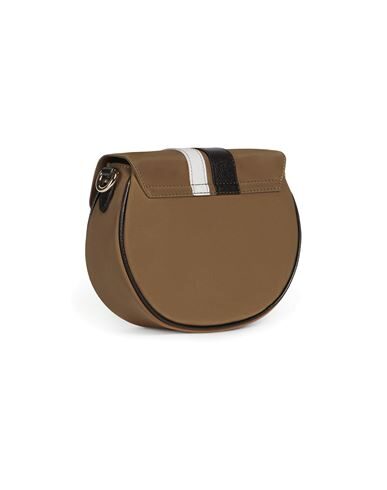 FURLA FURLA METROPOLIS MINI CROSSBODY ROUN WOMAN CROSS-BODY BAG KHAKI SIZE - POLYAMIDE, SOFT LEATHER