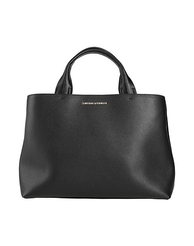 EMPORIO ARMANI Borsa a mano Nero 100% Pelle di bovino
