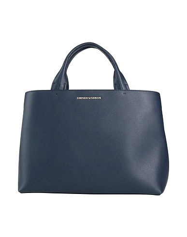 EMPORIO ARMANI Sac à main Bleu marine 100% Cuir de bovin