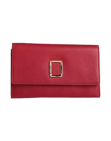 PIQUADRO Borsa a mano Mattone 100% Pelle di bovino, Metallo, Poliuretano