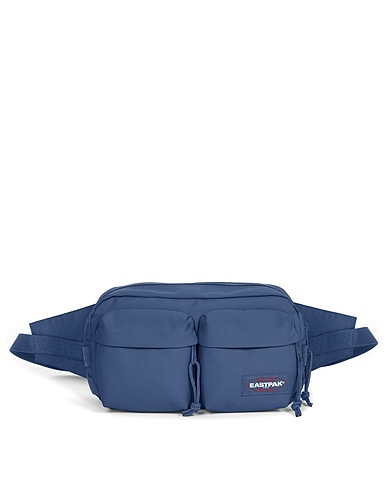 EASTPAK Belt Bags BUMBAG DOUBLE Black
 Slate blue 100% Polyester