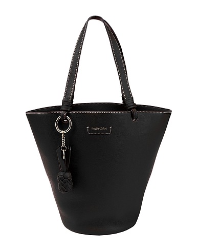 SEE BY CHLOÉ Bolso de mano CECILYA MEDIUM TOTE BAG Negro 100% Piel de bovino