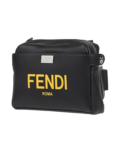 FENDI Belt Bags Black Calfskin