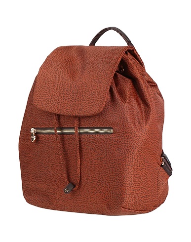 BORBONESE Rucksacks Brown 100% Polyester