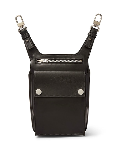 AMIRI Belt Bags Black 100% Soft Leather