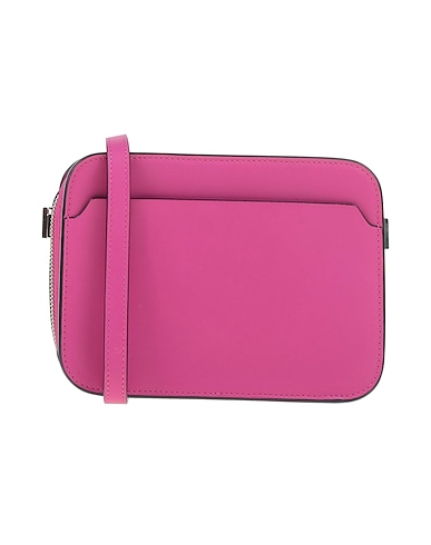 VALEXTRA Borsa a tracolla Fucsia 100% Pelle di vitello