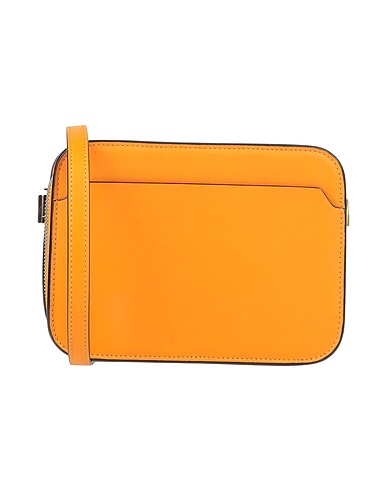 VALEXTRA Across-body bag Orange 100% Calfskin