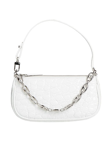 BY FAR Handbag White 100% Cow leather