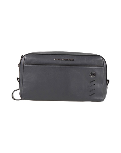 PIQUADRO Beauty case Midnight blue 100% Cow leather