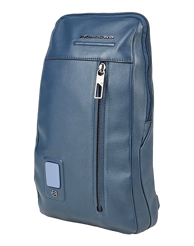 PIQUADRO Zaini Blu navy Pelle di bovino