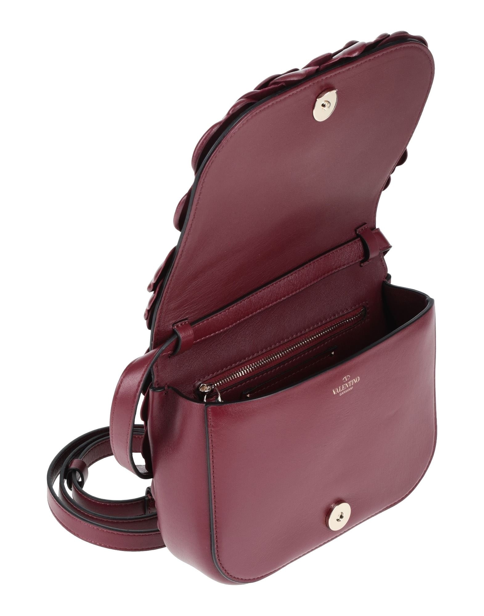 【VALENTINO ほぼ新品 】レザー クロスボディバッグ ヴァレンティノガラヴァーニ ヴィヴァ スーパースター ナッパレザー