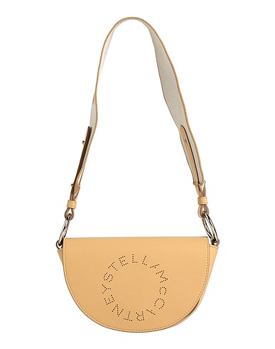 STELLA McCARTNEY Shoulder bag Sand 56% Polyurethane, 44% Polyester