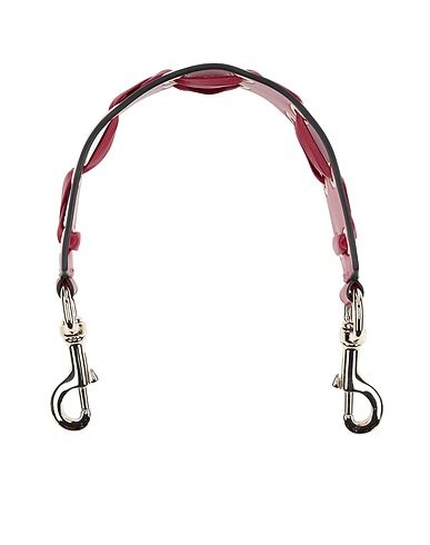 RED(V) Bag accessories & charms Garnet Soft Leather, Metal