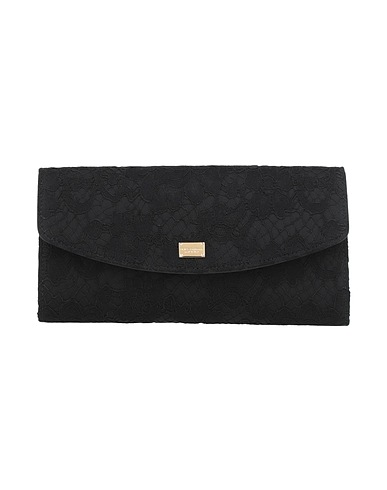DOLCE&GABBANA Handbag Black 60% Cotton, 22% Rayon, 15% Calfskin, 3% Nylon