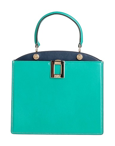 ROGER VIVIER ハンドバッグ グリーン 牛革（カーフ）