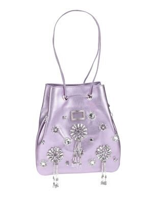 ROGER VIVIER ハンドバッグ ライトパープル レディース