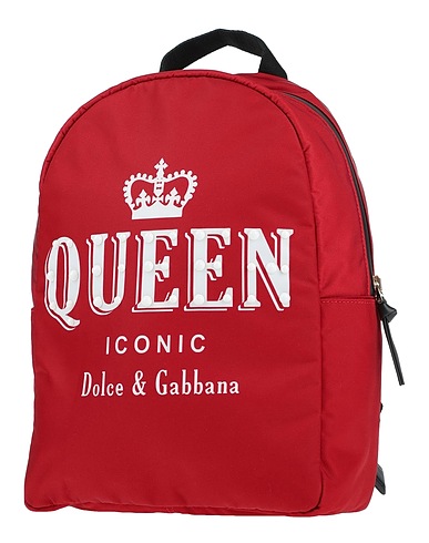 DOLCE&GABBANA Rucksack & Gürteltasche Rot 91% Nylon, 4% Elastan, 3% Baumwolle, 2% Polyester