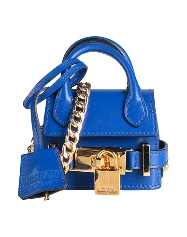 MOSCHINO Borsa a tracolla Blu Pelle