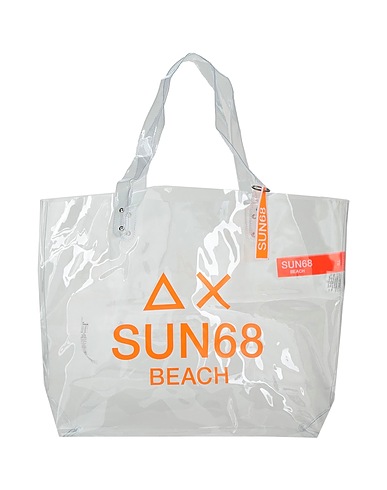 SUN 68 Handbag Transparent 100% PVC - Polyvinyl chloride