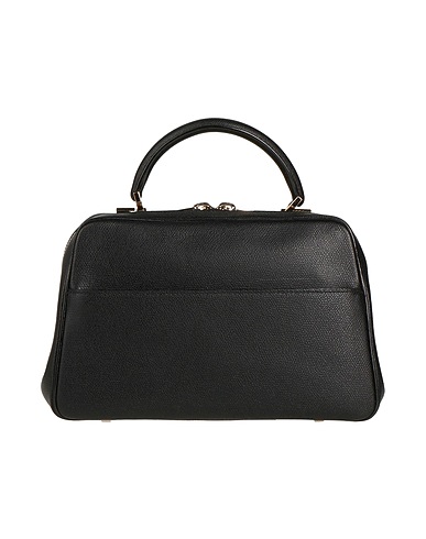 VALEXTRA Borsa a mano Nero 100% Pelle di vitello