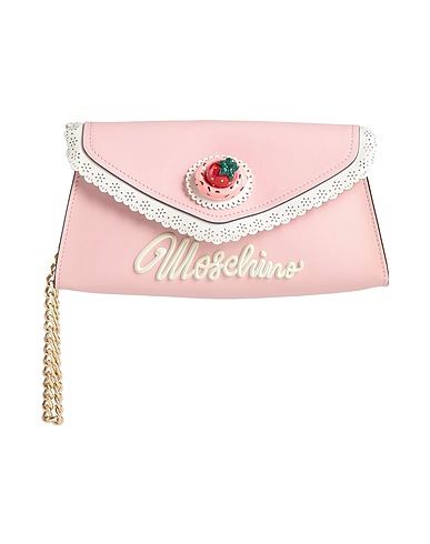 MOSCHINO Handbag COUTURE Pink Leather