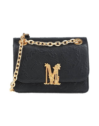 MOSCHINO Across-body bag Black Soft Leather