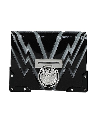 BALMAIN Handbag Black Plastic