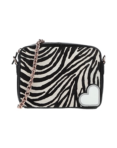 KATIE GRAND LOVES HOGAN Across-body bag Ivory Calfskin