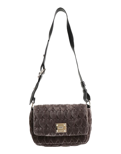 RED(V) Shoulder bag Charcoal Textile fibres