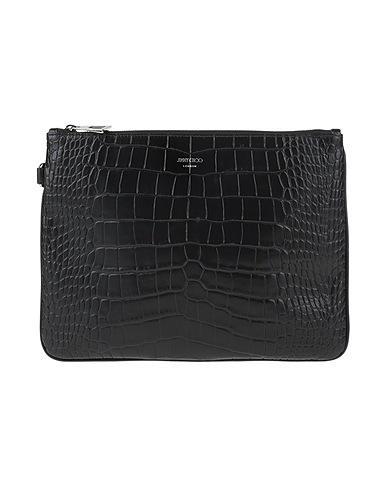 JIMMY CHOO Handbag Black Soft Leather