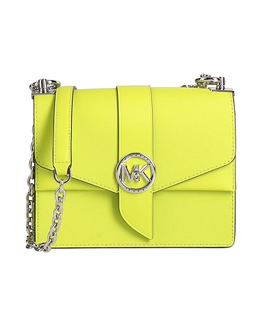 MICHAEL MICHAEL KORS Across-body bag SM CONV XBODY
 Light green 100% Bovine leather