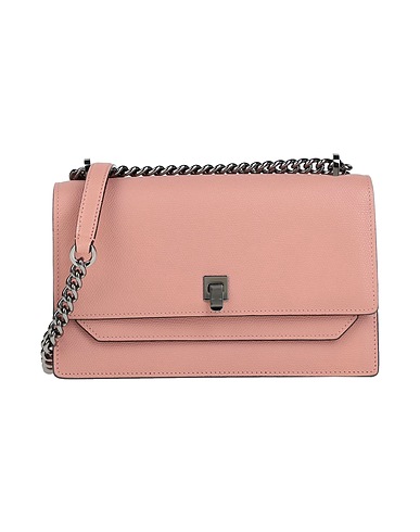 VALEXTRA Cross-body bags Pink 100% Calfskin