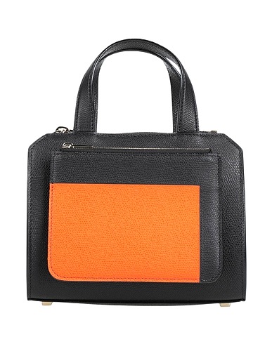 VALEXTRA Handbag Black Calfskin