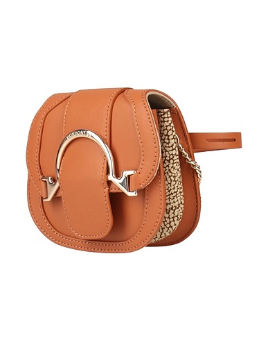 BORBONESE Belt Bags Tan 100% Soft Leather