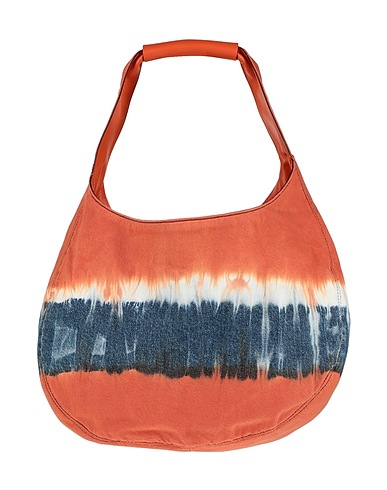 ALBERTA FERRETTI Shoulder bag Orange Textile fibres