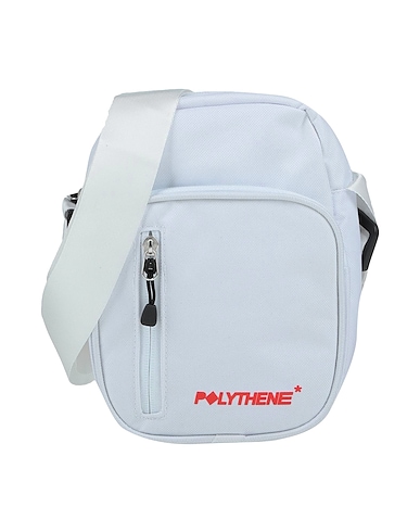 POLYTHENE* Across-body bag White Textile fibres