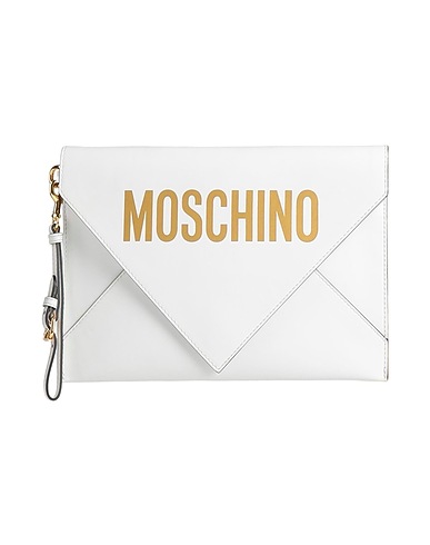 MOSCHINO Handbag COUTURE White Leather