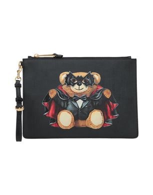 MOSCHINO ハンドバッグ ブラック レディース