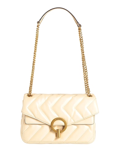 SANDRO Shoulder bag Beige Cowhide