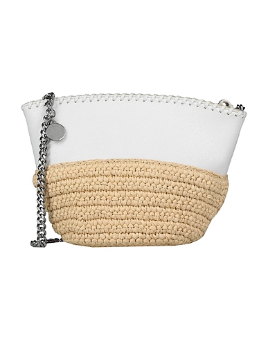 STELLA McCARTNEY Cross-body bags White Polyester, Viscose, Polyurethane