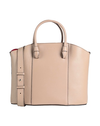 FURLA Handbag FURLA MIASTELLA L TOTE
 Taupe 100% Calfskin