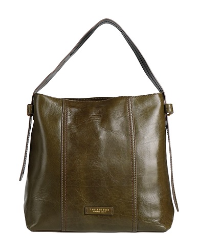 THE BRIDGE Handbag Military green Eco Leather