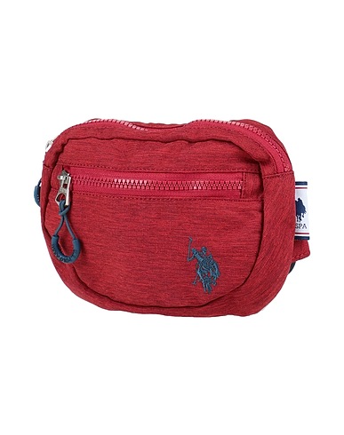 U.S.POLO ASSN. Belt Bags Red 100% Polyurethane