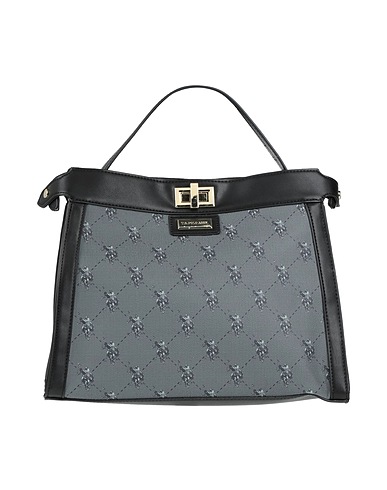 U.S.POLO ASSN. Handbag Black 100% Polyurethane